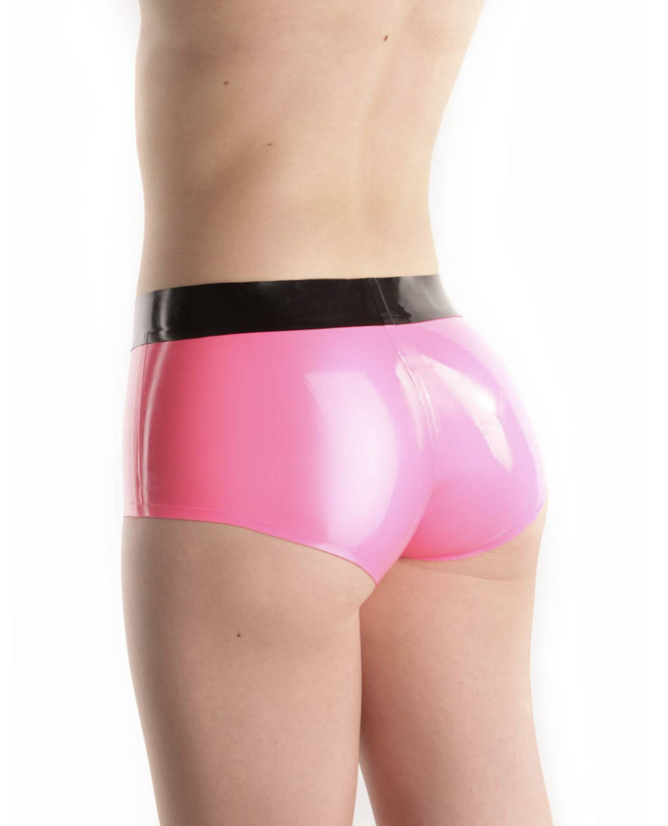 simon-o　シモンオー　Latex Hot Pants 　ラテックス　ホットパンツ　XSサイズ　Vibrant Pink_画像5