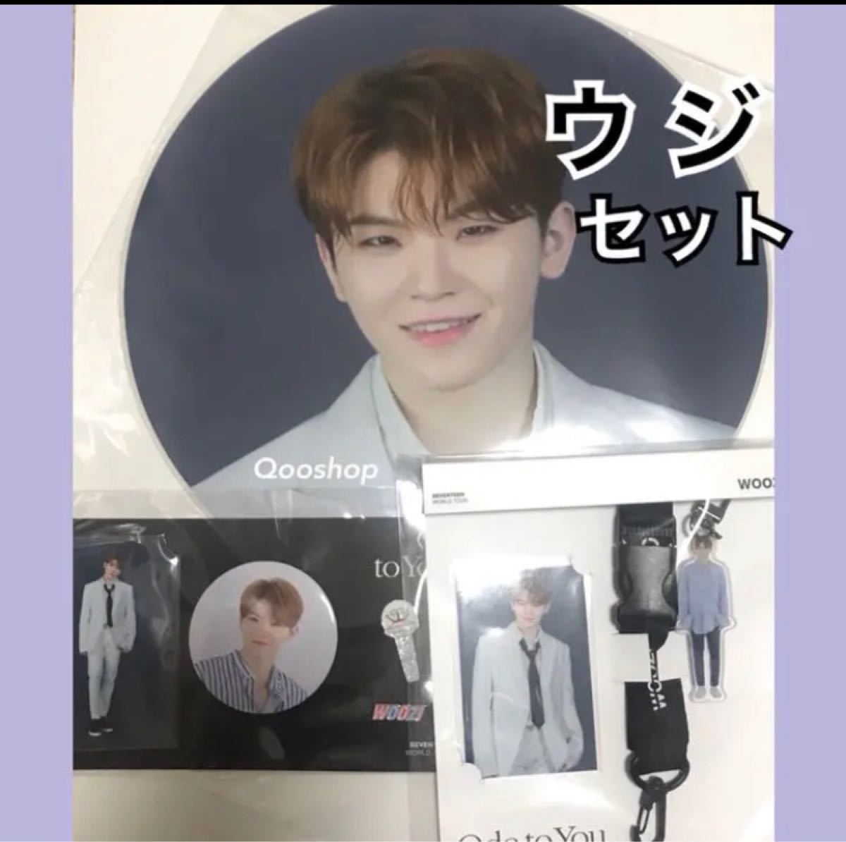 SEVENTEEN ソウルコン ウジ セット うちわ ode to youトレカ バッジ