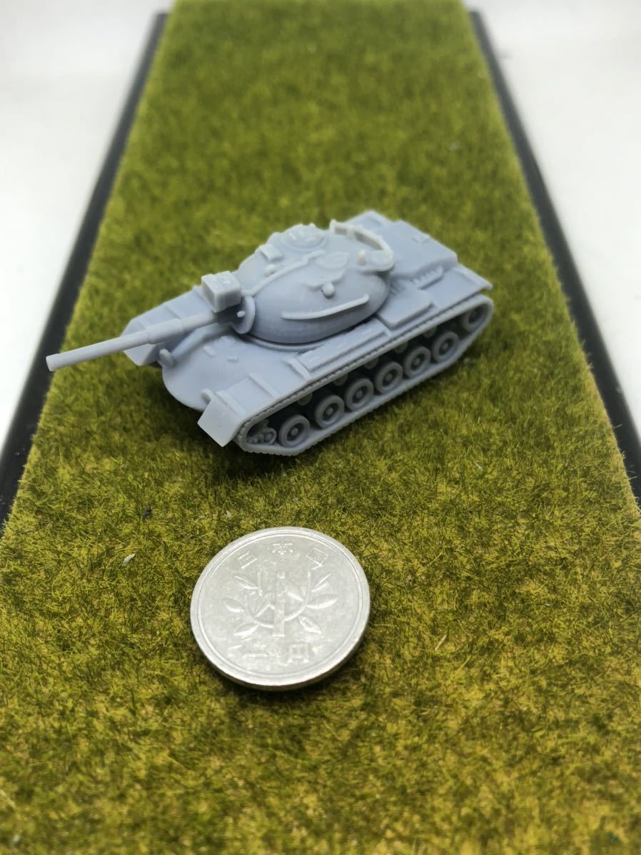 1/144レジンキット　未組立　未塗装 WWⅡ アメリカ軍　M48a5 パットン 第1世代主力戦車　Bワールドタンク ミュージアム　【同梱可能】_画像1