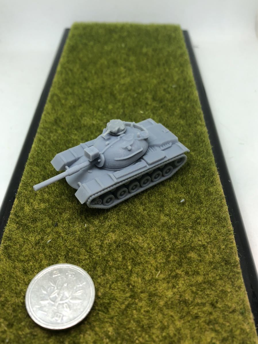 1/144レジンキット　未組立　未塗装 WWⅡ アメリカ軍　M48a5 パットン 第1世代主力戦車　Dワールドタンク ミュージアム　【同梱可能】_画像1