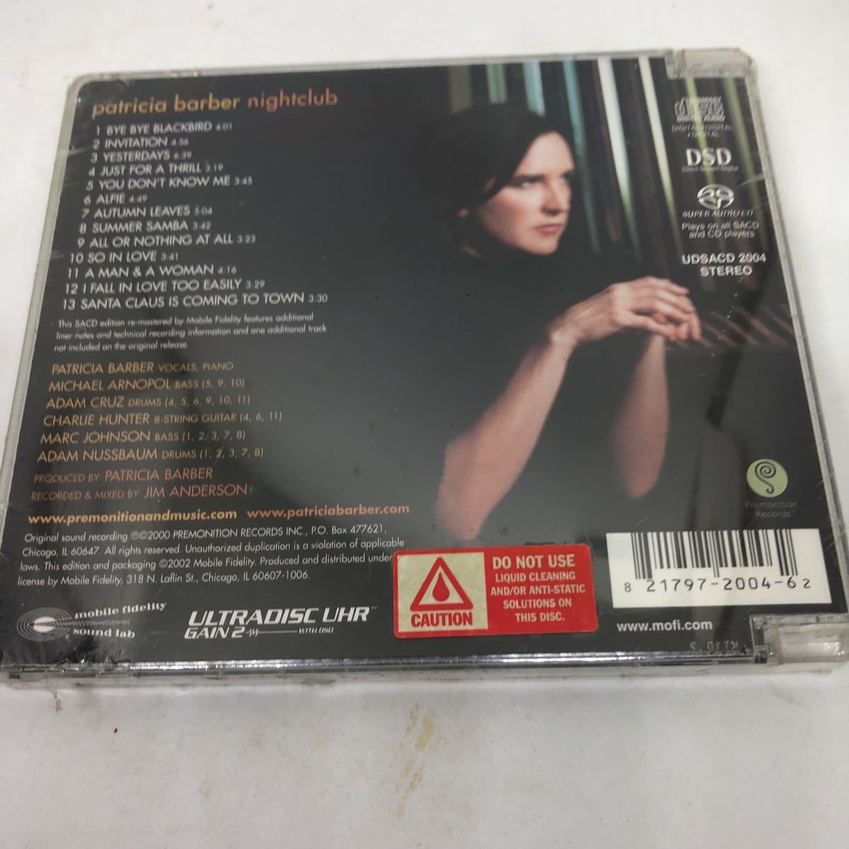 人気通販 ハイブリッド SACD Patricia Barber Nightclub Mobile Fidelity Sound Lab UDSACD 2004 人気通販 ハイブリッド SACD Patricia Barber Nightclub Mobile Fidelity Sound Lab UDSACD 2004
