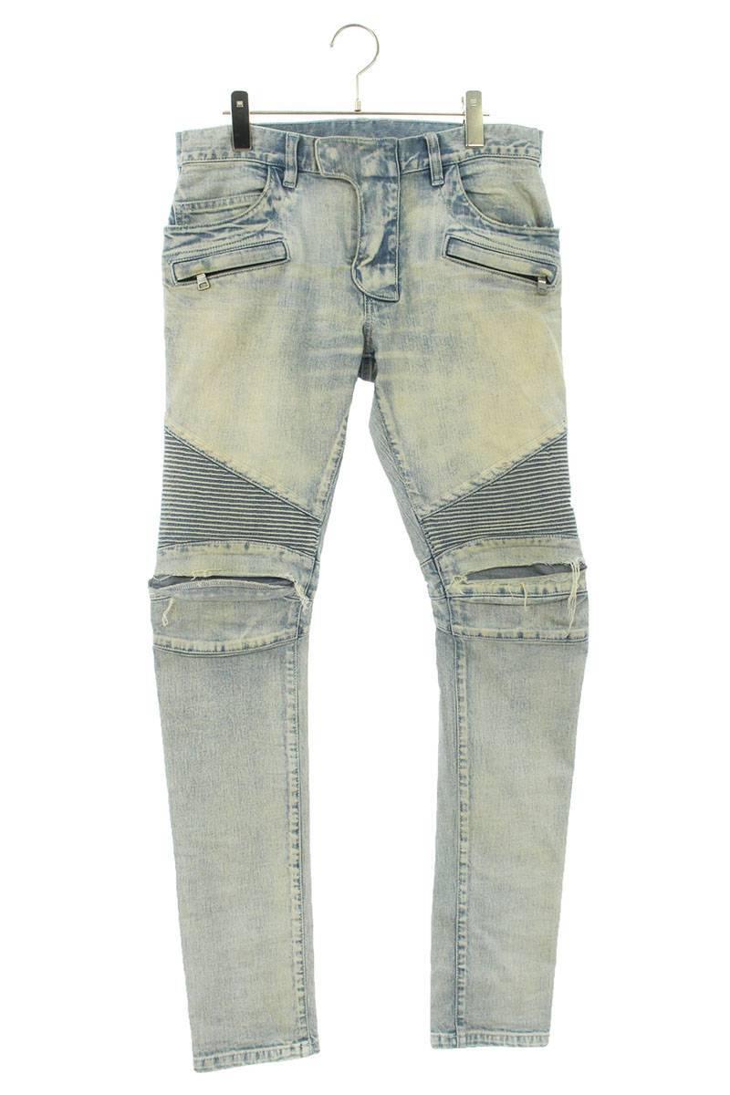 ヤフオク! - バルマン BALMAIN サイズ:29インチ クラッシュ加...