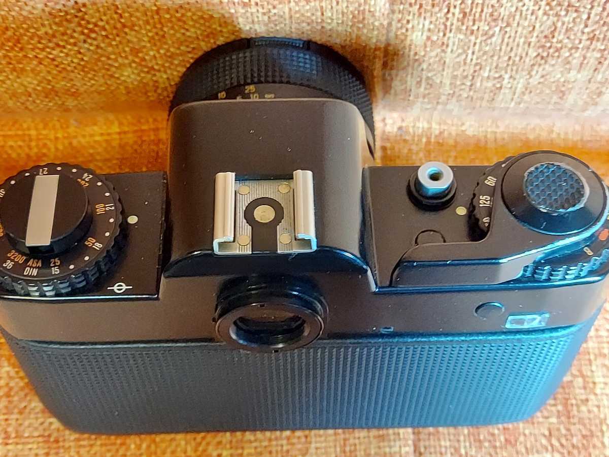 ROLLEI Rolleiflex ローライ SL35M Planar 1.4/50 HFT ブラック フィルムカメラ ケース付 leica ライカ meter mr 露出計 セット_画像4