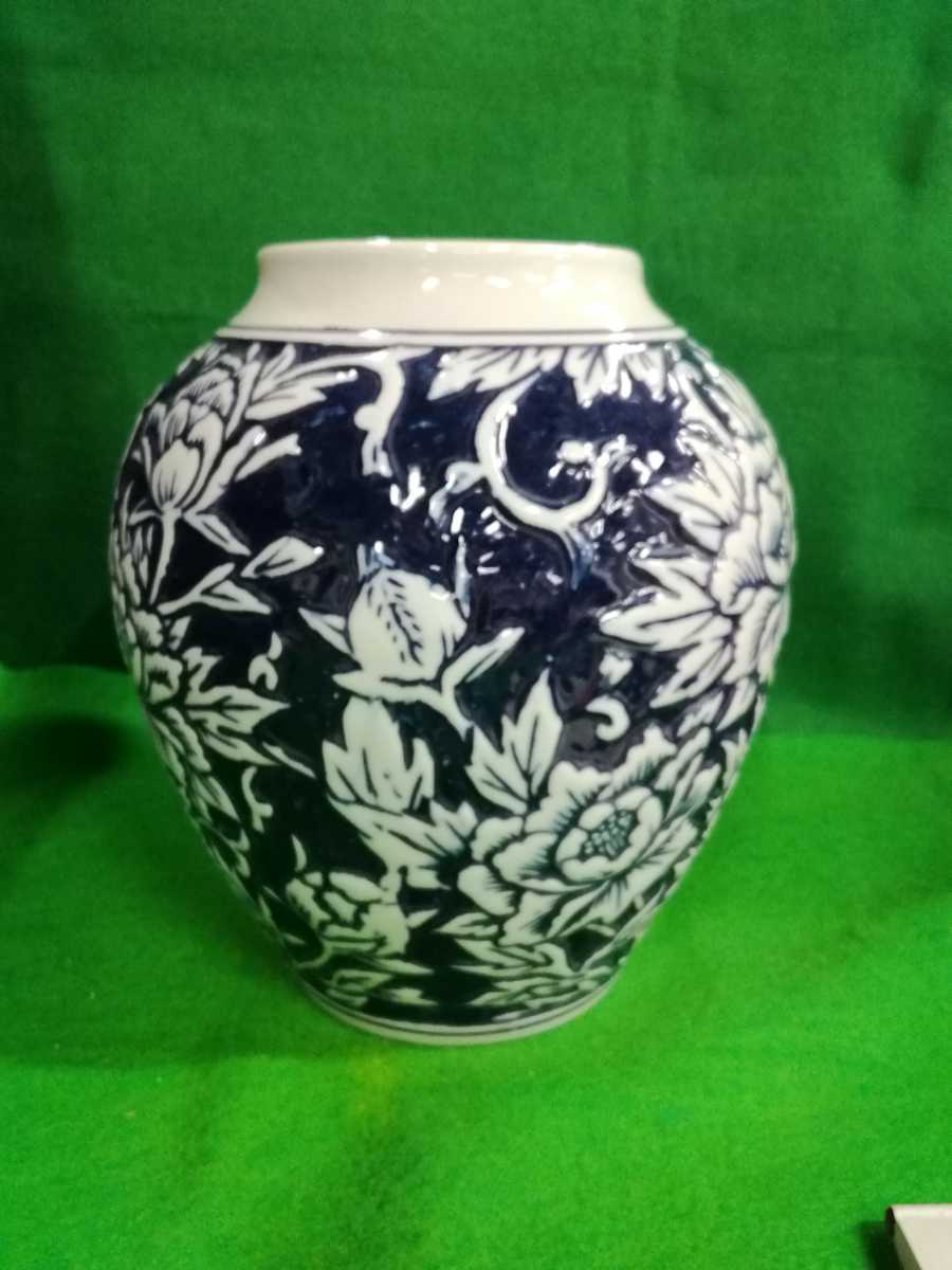 g_t F784 京焼 祥精康月作品 独特な作風の花瓶です。このまま飾られて