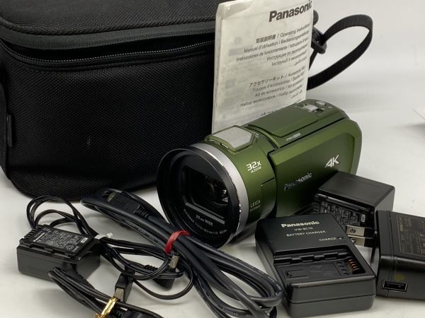 0105-1204ST⑬793 Panasonic パナソニック HC-VX2M デジタル 4K ビデオ