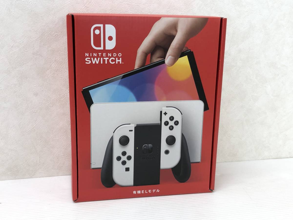 Nintendo Switch 本体 有機ELモデル Joy-Con(L)/(R) ホワイト ニンテンドースイッチ 未使用品 syghsw041506 