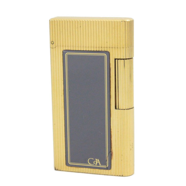 ジャンク品】Caran d'Ache カランダッシュ ガスライター ゴールドGP