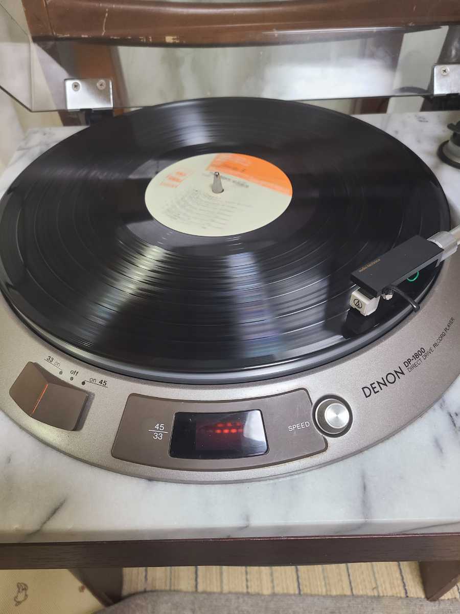 レストア天然大理石カートリッジ&針新品DENONレコードプレーヤーDP