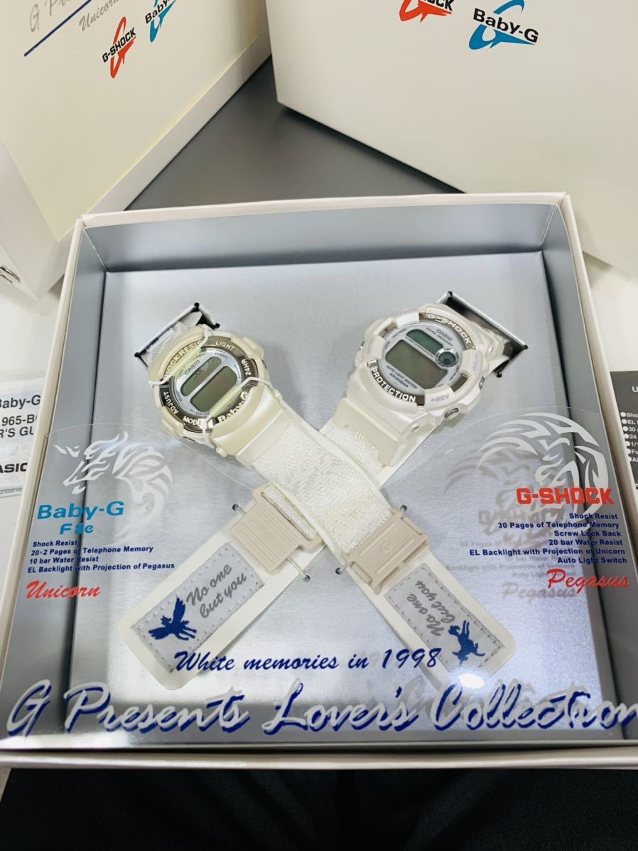 G-SHOCK Baby-G G Presents Lover's Collection White memories in 