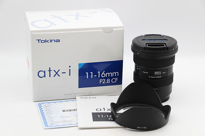 □Tokina トキナー atx-i 11-16mm F2.8 CF CANON キヤノン用 元箱あり