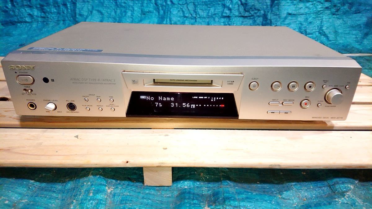SONY MDデッキ MDS-JE770 ソニー www.thesciencebasement.org