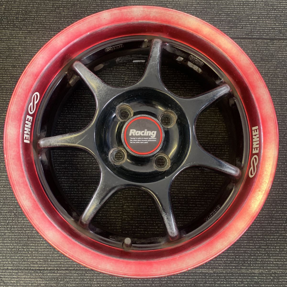 ENKEI RACING 15×6.5J＋45 4H-100 4本セット_画像2