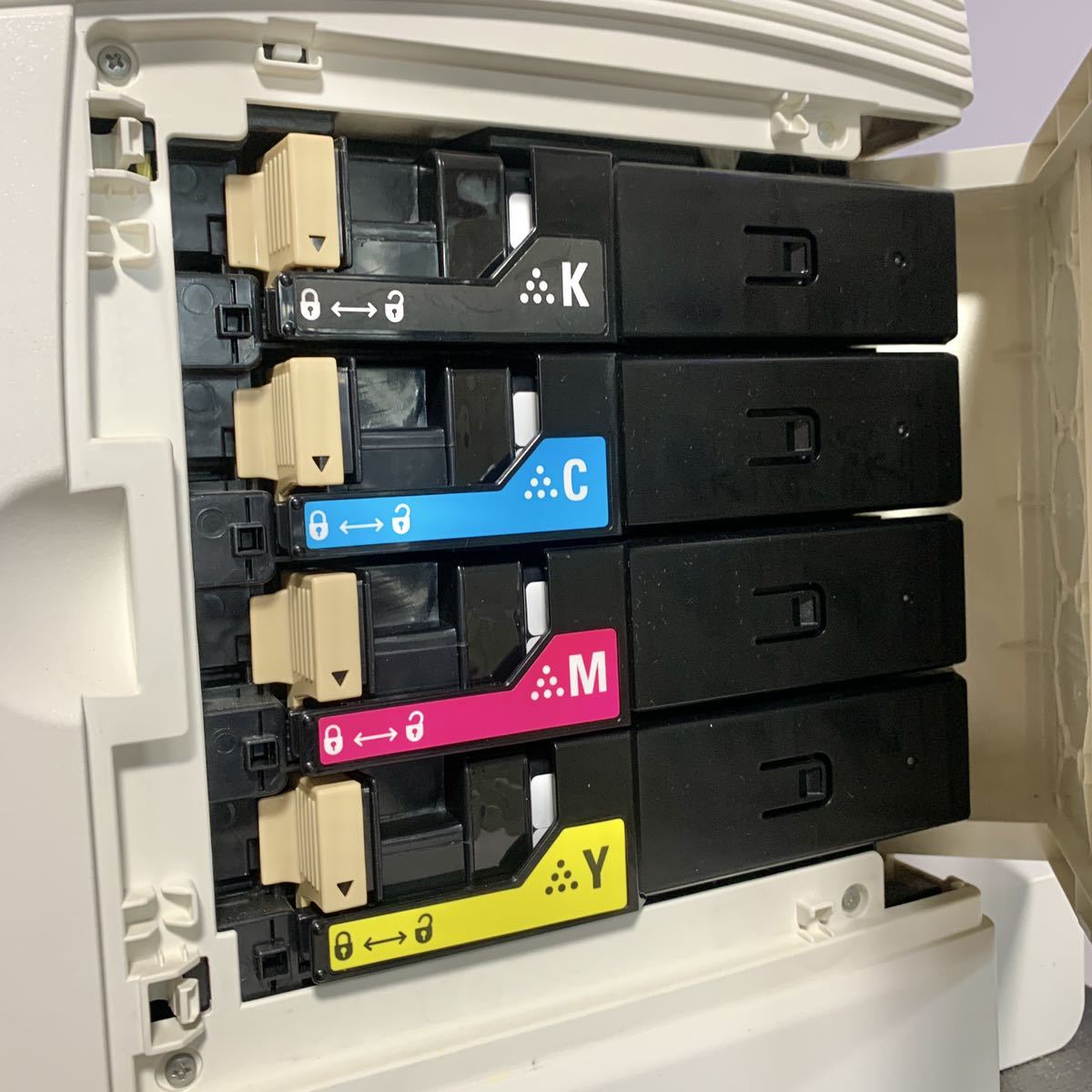 【使用少ない3300枚】富士ゼロックス DocuPrint C1100 印刷確認済み カラーレーザープリンター (MultiWriter PR-L5750Cの姉妹機?) 4