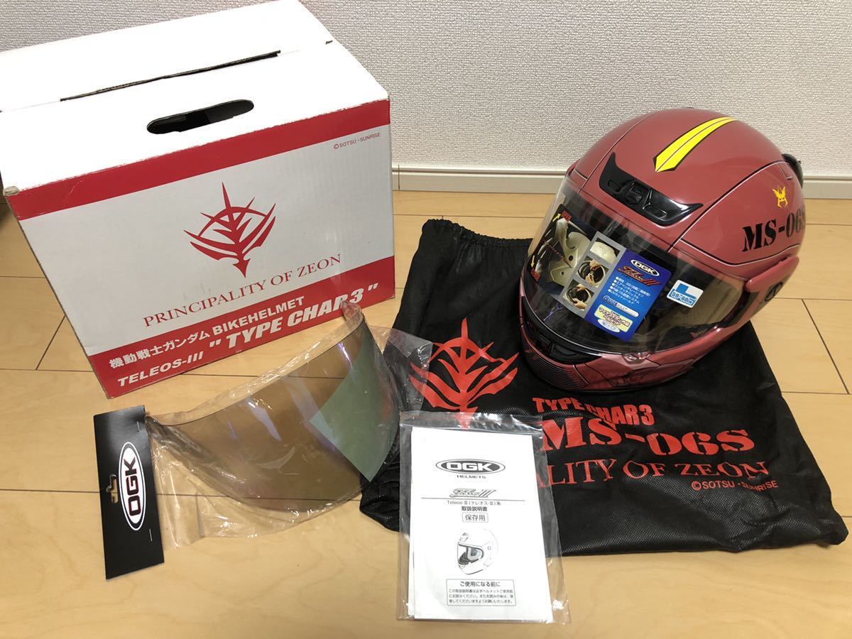 新品未使用】OGK カブト 機動戦士ガンダム TELEOS-Ⅲ テレオス3 TYPE