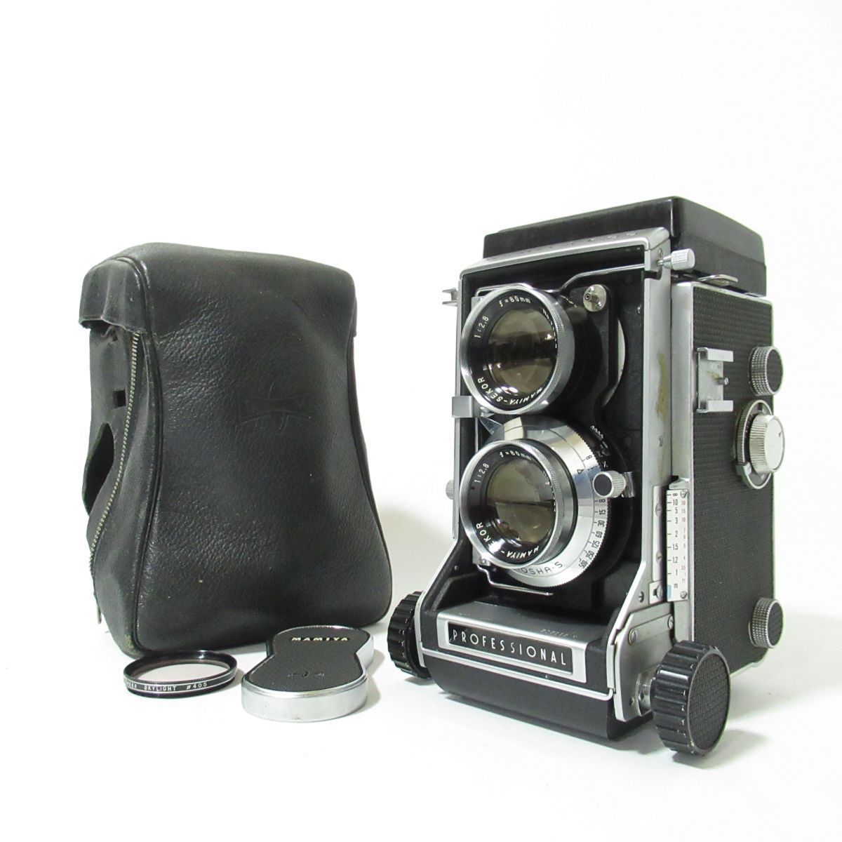 カメラ 二眼レフ セット品 Mamiya C33 SEKOR 80mm f/2.8 現状品