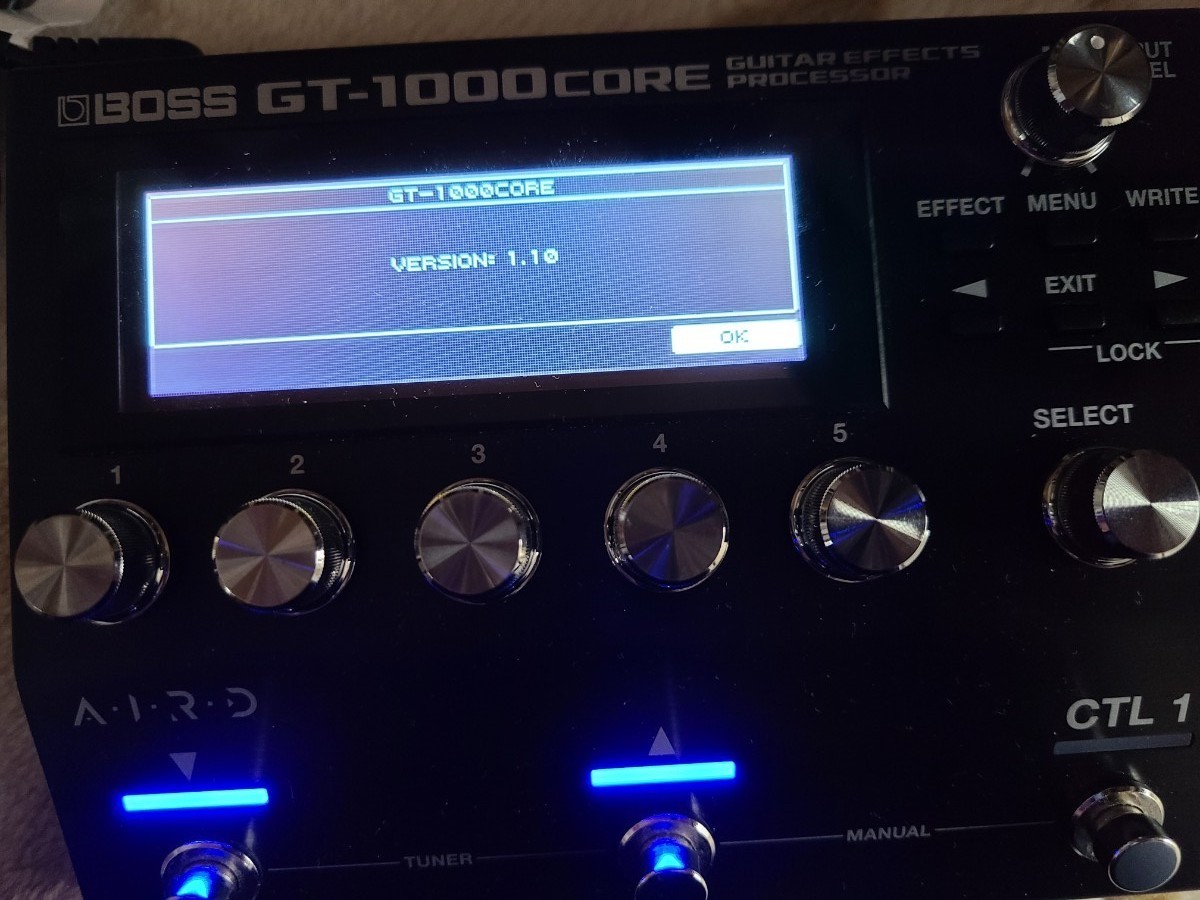 最終値下げ 美品 BOSS GT-1000CORE ver1.10アップデート済み ボス