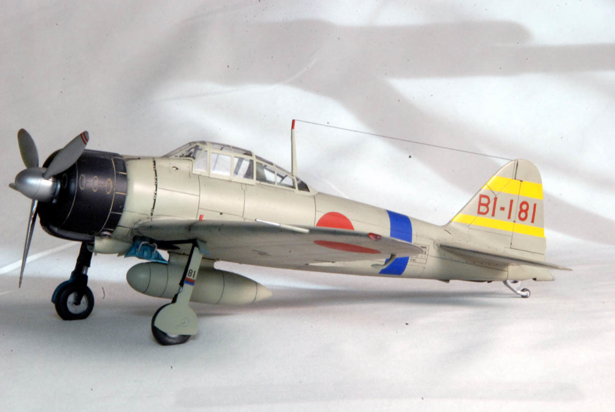 atsudra工房完成品】1/48 零戦21型 真珠湾 菅波大尉機 模型 atsudra工房完成品】1/48 零戦21型 真珠湾 菅波大尉機 模型