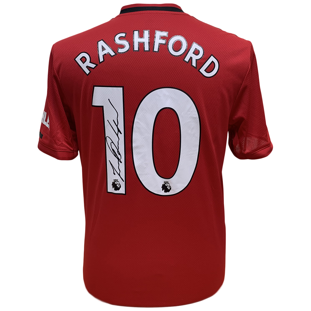 クリアランス売れ済 Manchester United Fc Rashford Signed Shirt マンチェスターユナイテッドfcラシュードサイン付きシャツ メーカー取次 Oroapas Tuxpan Gob Mx