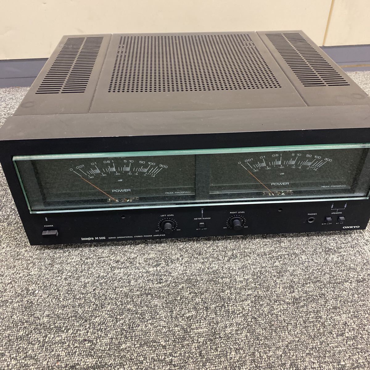 ◎ オンキョー ONKYO Integra M-506 パワーアンプ 動作確認済み