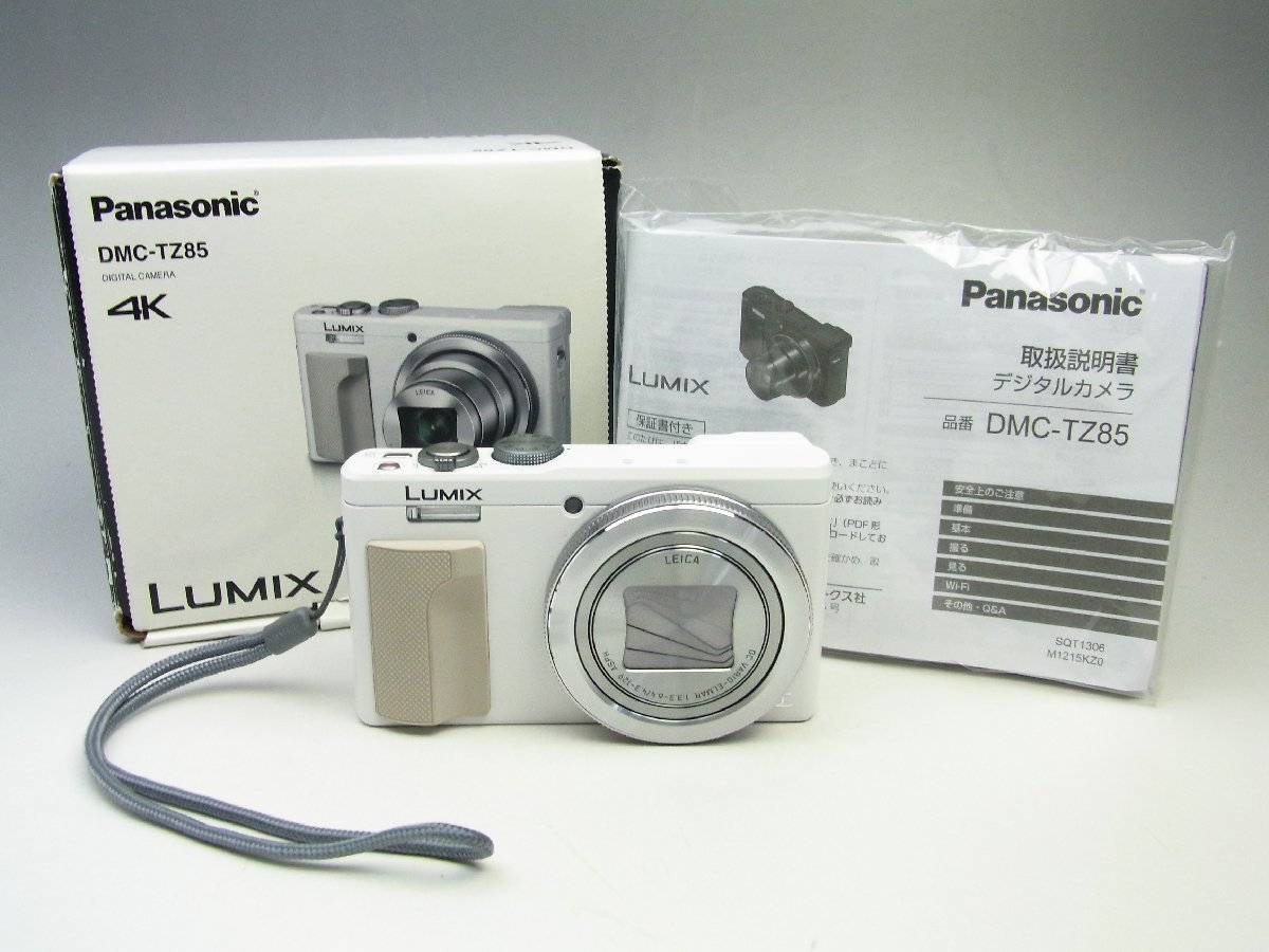 ◇美品◇Panasonic/パナソニック◇デジタルカメラ◇DMC-TZ85◇ホワイト