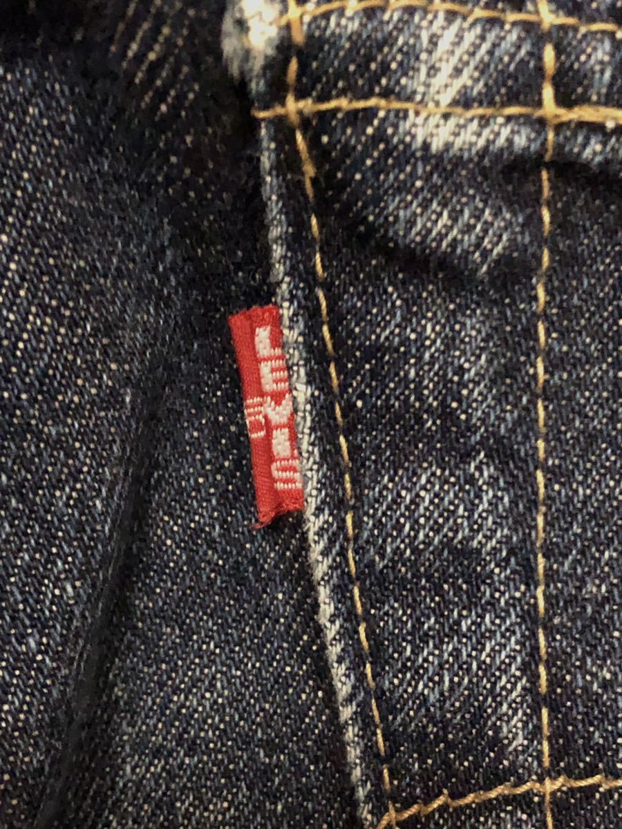 ■Levi's ・リーバイス■503B-XX・復刻・日本製■33インチ■BIG E・セルヴィッチ・赤耳・J22・ヴィンテージ ・イエローステッチ_画像5