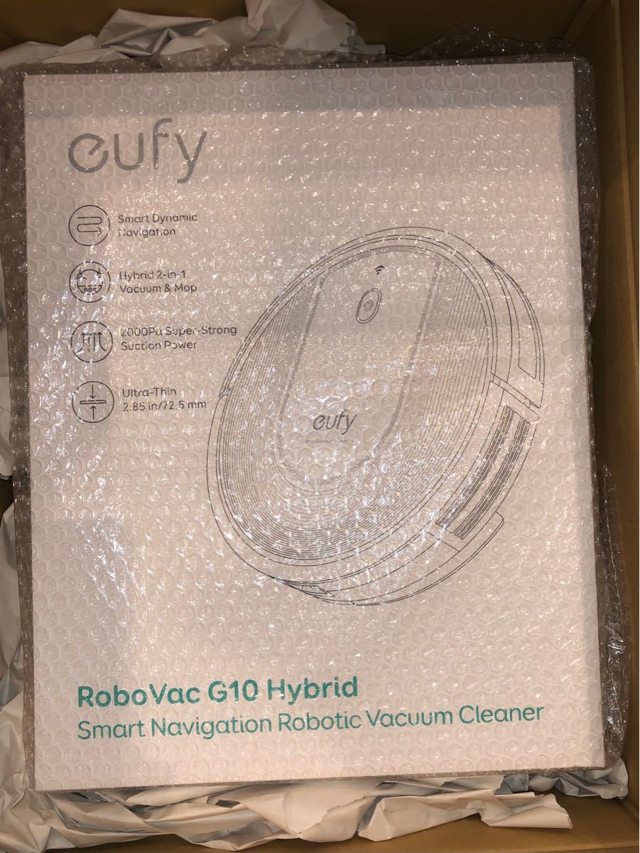 新品未開封】Anker Eufy RoboVac G10 Hybrid ロボット掃除機 水拭き
