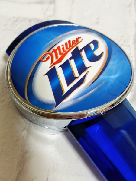  быстрое решение новый товар! Miller Lite зеркало свет оборудования для розлива пива ручка ответвление руль / YW532