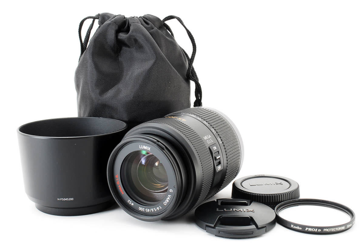 □美品□ パナソニック Panasonic LUMIX G VARIO 45-200mm F4-5.6 MEGA