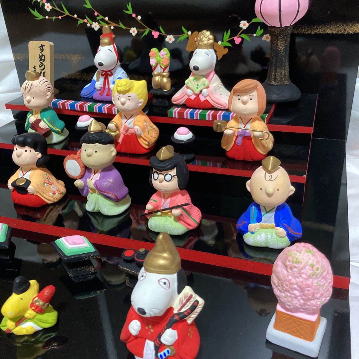 吉徳大光 SNOOPY スヌーピー 雛人形 段飾り 【国内配送