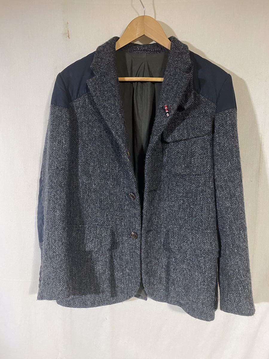 1Nigel Cabourn ナイジェルケーボン 英国製 Harris Tweed ハリス
