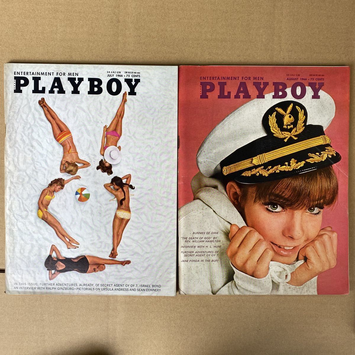 プレイボーイ PLAYBOY 1966年 12冊まとめセット(1〜12月号 プレイボーイ PLAYBOY 1966年 12冊まとめセット(1〜12月号