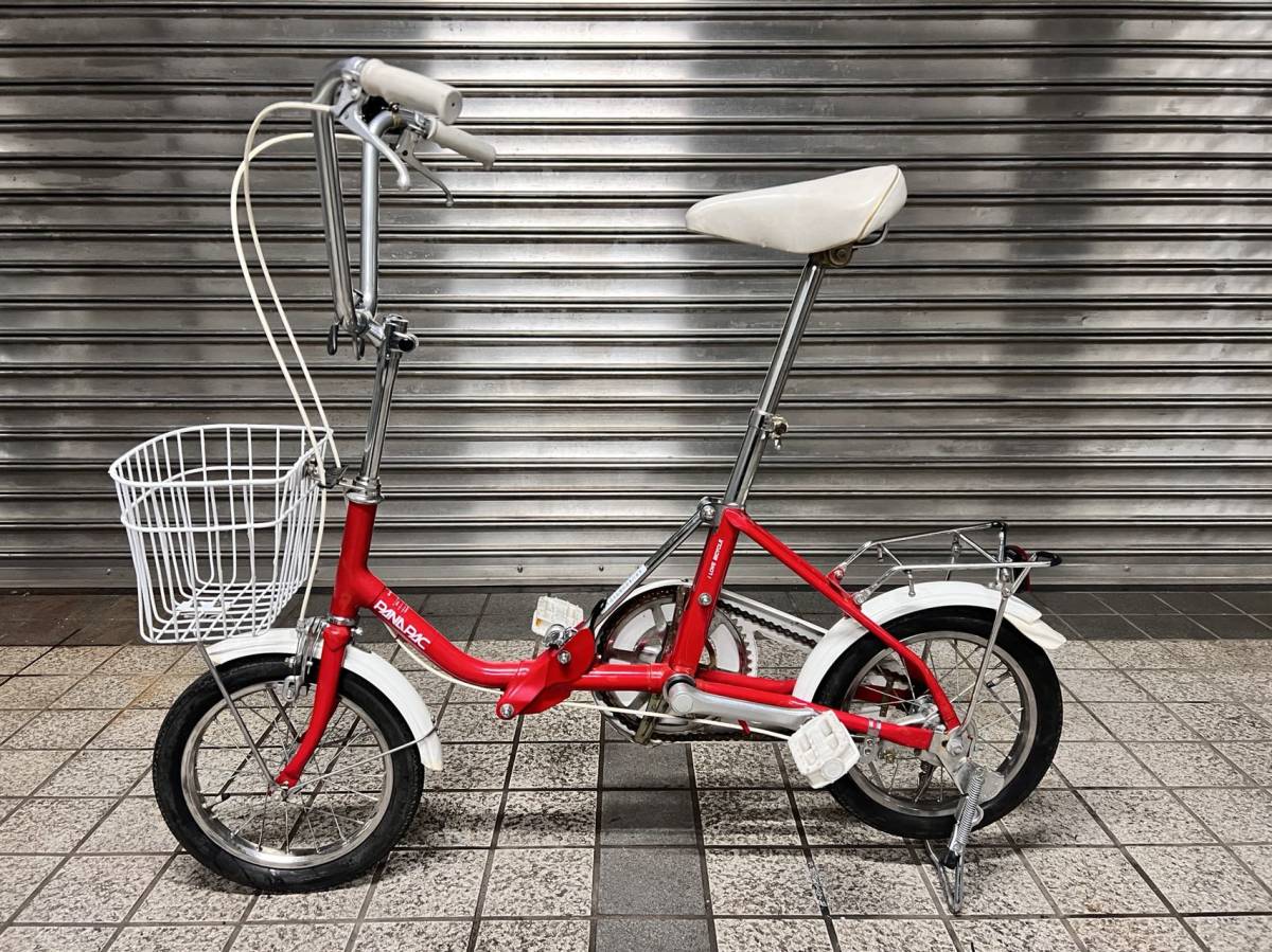 人気ブランドの新作 DEKIサイクル折り畳み自転車 昭和レトロ - 自転車本体
