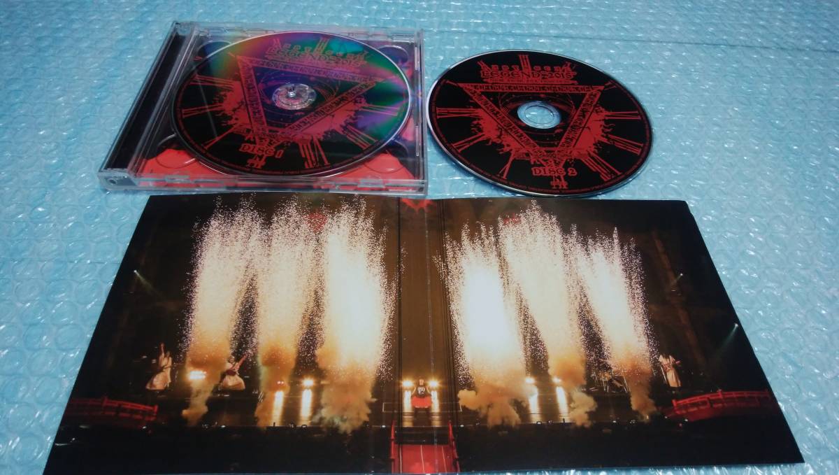 送料込即決　BABYMETAL「LEGEND 2015~新春キツネ祭り~」2枚組CD.THE ONE限定販売ベビーメタルONEC-0001中古_画像3