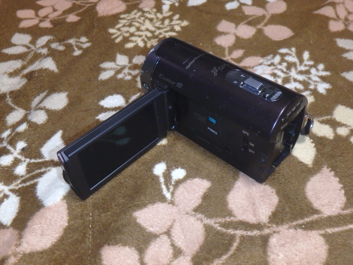 送料無料 SONY HDR-CX370 ハイビジョン ビデオカメラ ジャンク_画像3