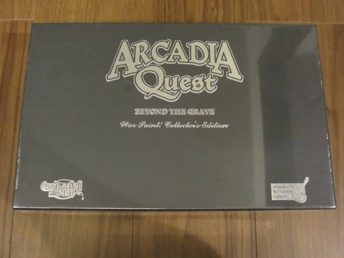 新品未開封 レア Arcadia Quest Beyond The Grave War Paint! Collector's Edition アルカディアクエスト 塗装済み ミニチュア