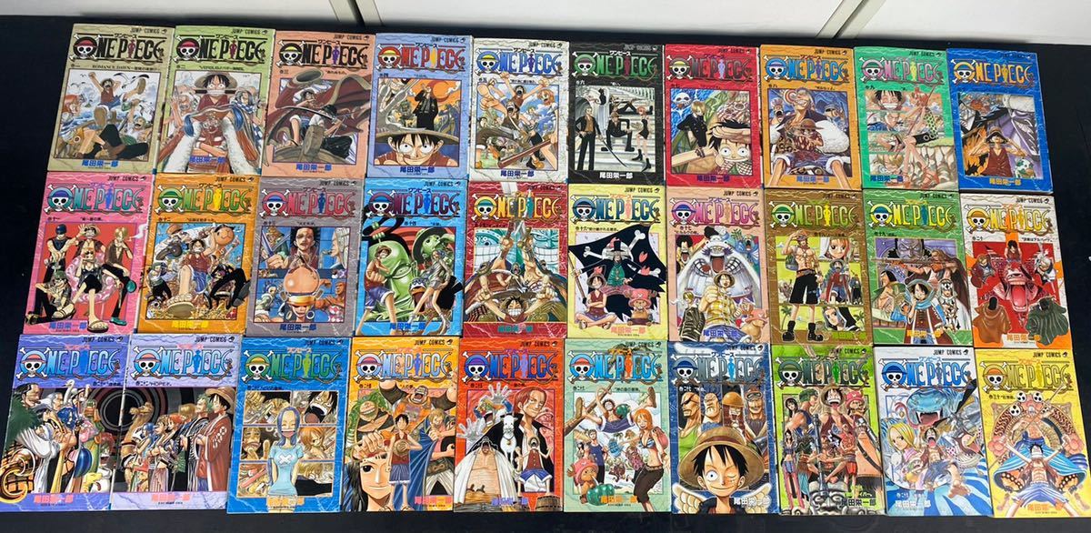 One Piece 1 81巻 8冊 79巻欠品 合計冊 まとめ セット ワンピース 単行本 尾田栄一郎 少年 売買されたオークション情報 Yahooの商品情報をアーカイブ公開 オークファン Aucfan Com