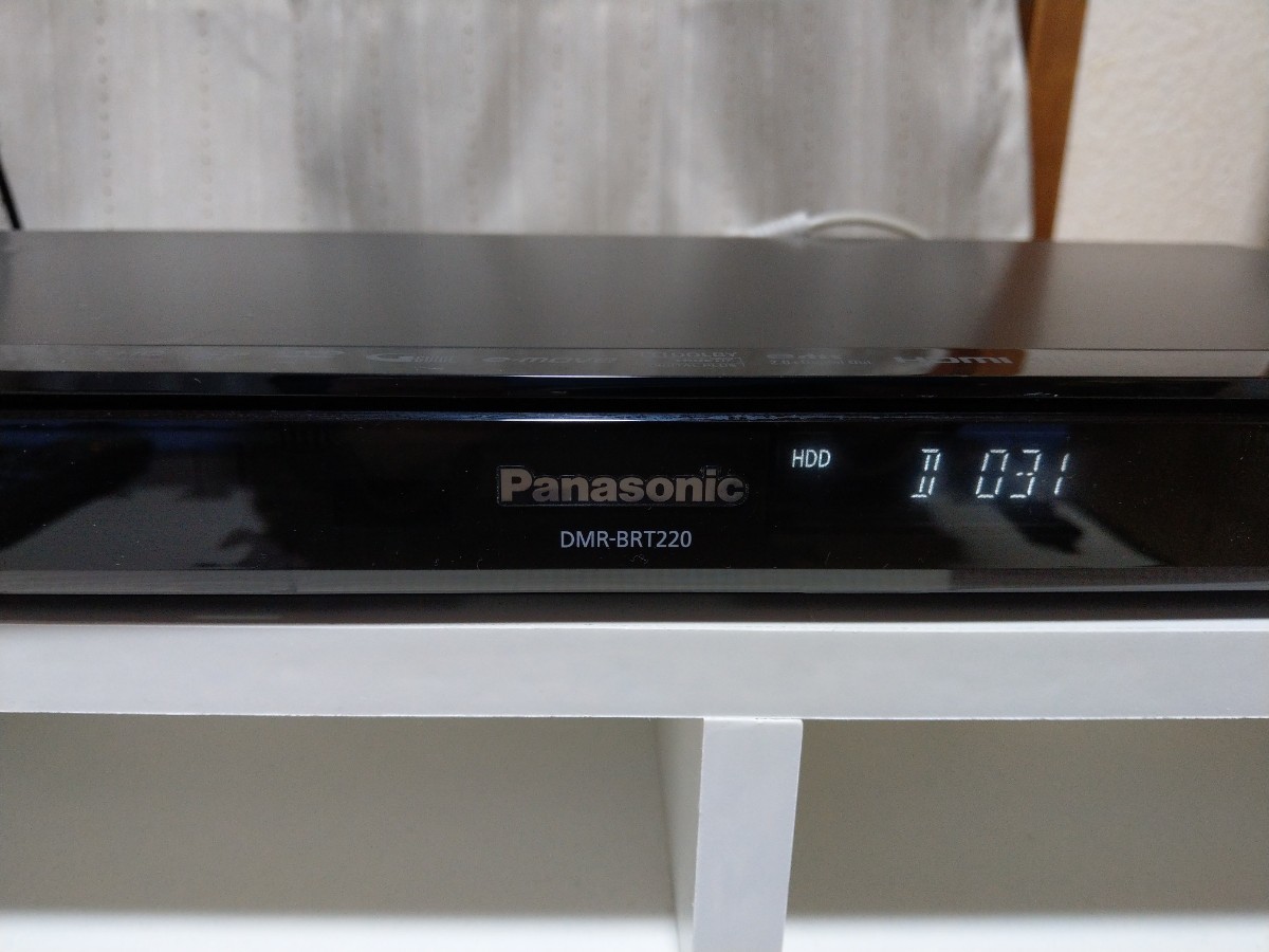 動作良好 リモコン有り パナソニック DIGA DMR-BRT220 HDD内臓 動作良好 リモコン有り パナソニック DIGA DMR-BRT220 HDD内臓