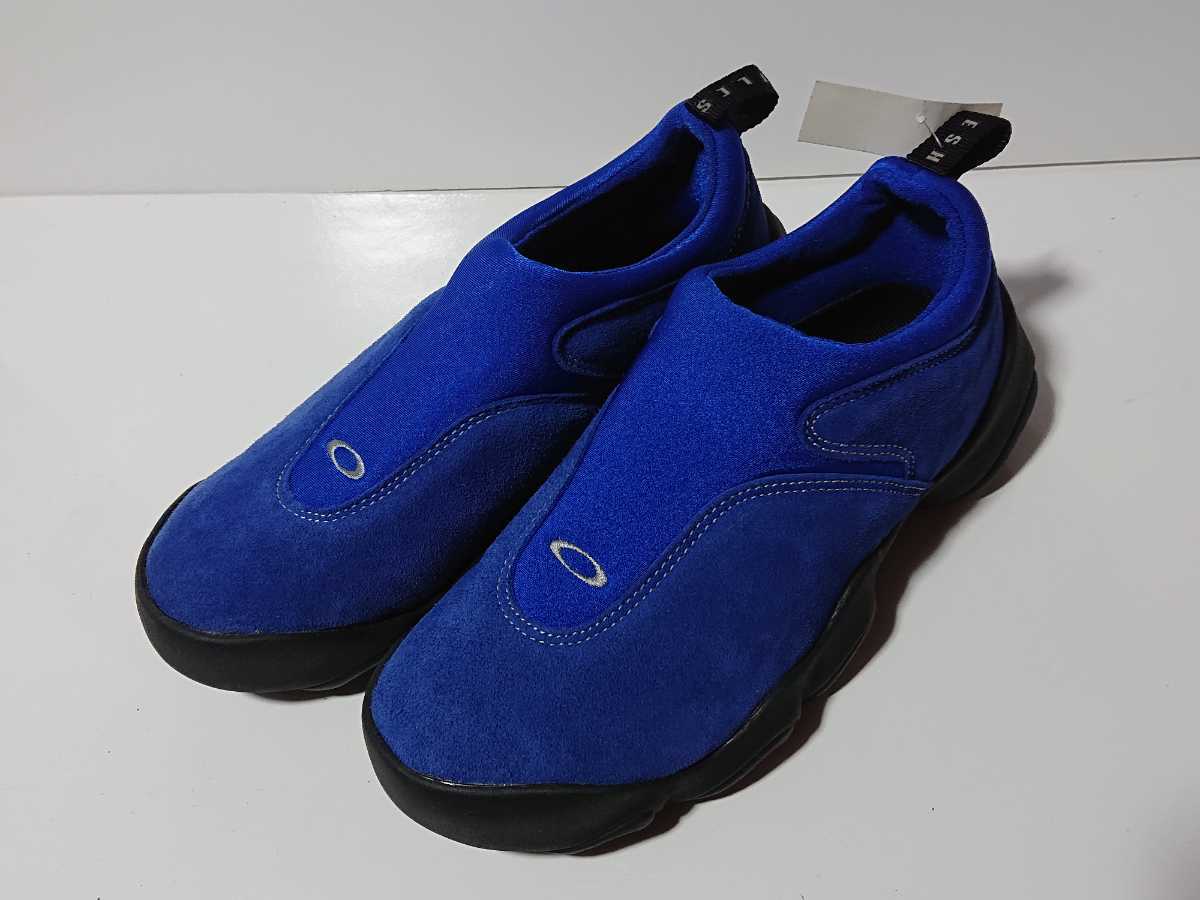 レア未使用品 OAKLEY FLESH BLUE/BLUE MENS 6.5 24.5cm オークリー