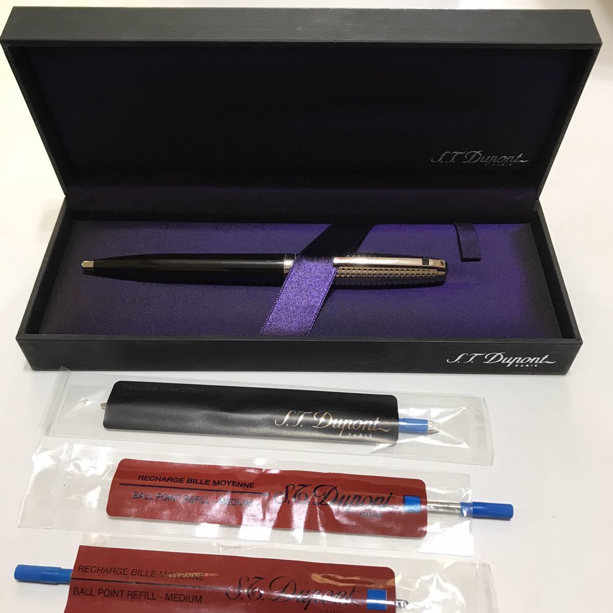 S.T.Dupont デュポン ボールペン 替え芯付き S.T.Dupont デュポン ボールペン 替え芯付き