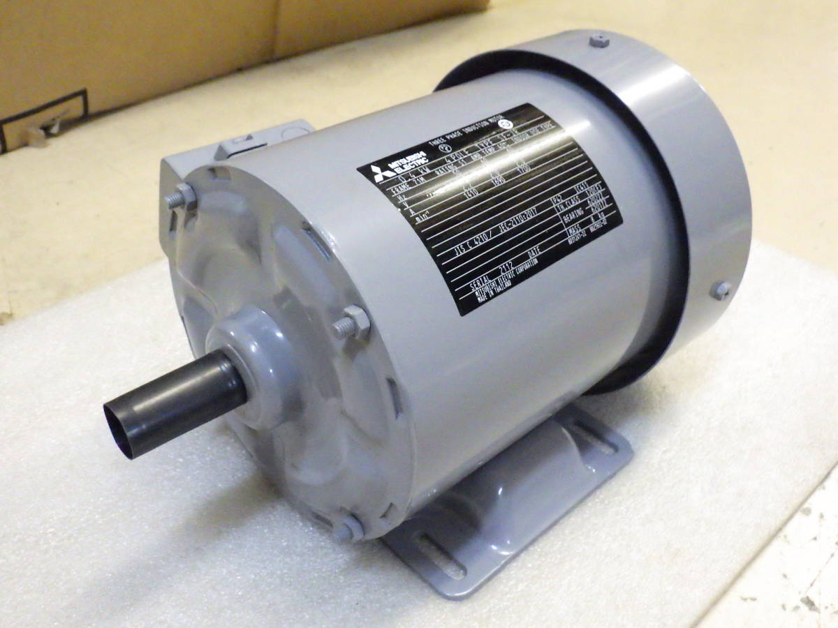 三菱電機 SF-JR 0.4kw 4P 200V モーター 400W 標準モータ 未使用品 三菱電機 SF-JR 0.4kw 4P 200V モーター 400W 標準モータ 未使用品