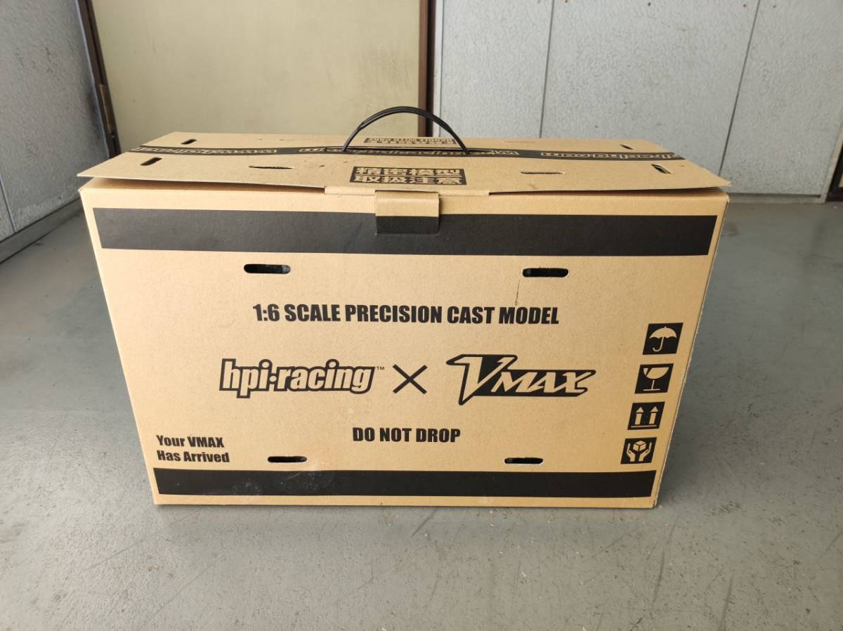 レア品 未使用 保管品 YAMAHA VMAX 1/6スケール hpi・racing ブラック ヤマハ V-MAX HPI PRECISION CAST MODEL
