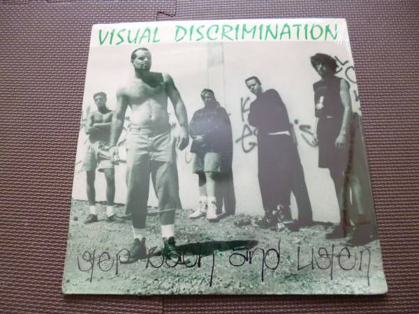 新品 VISUAL DISCRIMINATION / step back and listen ■ USハードコア ストレートエッジ sxe _画像1