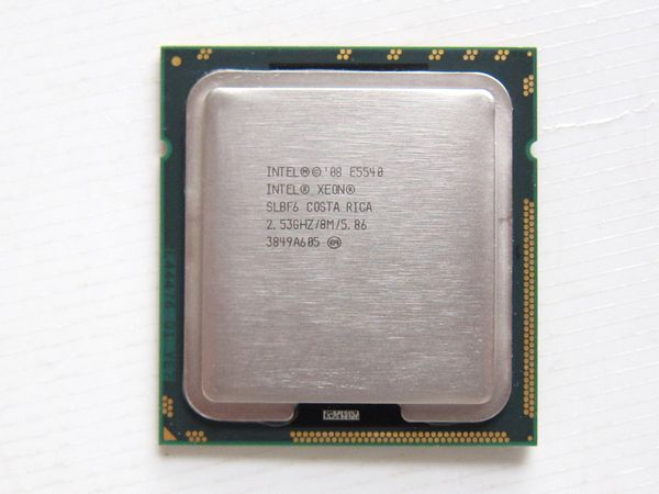 Intel Xeon E5540/2.53～2.80GHz/4コア8スレッド/LGA1366/SLBF6_画像1