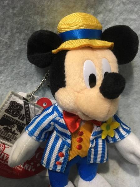 東京ディズニーシー　13周年　ミッキー　ぬいぐるみバッジ　新品_画像2