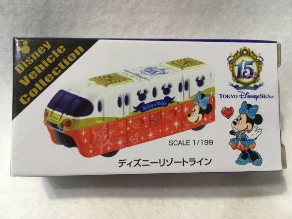 東京ディズニーシー　15周年　トミカ　マンスリーシリーズ　ミニーマウスのデザイン　新品_画像1