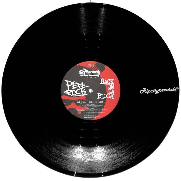【レコード/洋①】PETE ROCK /BACK ON DA BLOCK DJ KRUSH RMX_画像3