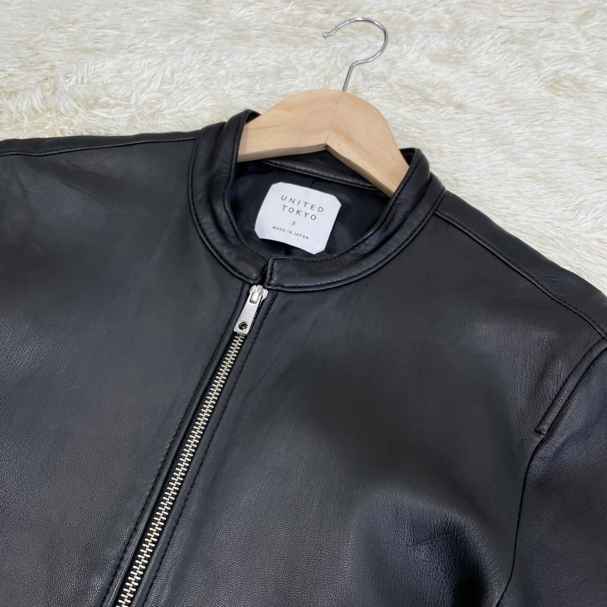 おすすめ! 希少良品 ジャンポール・ゴルチェ シープスキンライダース