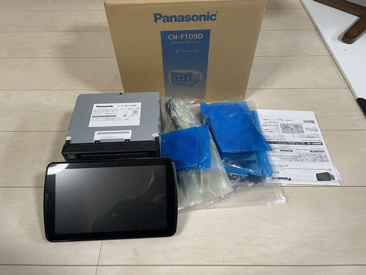 パナソニック ストラーダ 9型 CN-F1D9D フローティングナビ 付属完備品