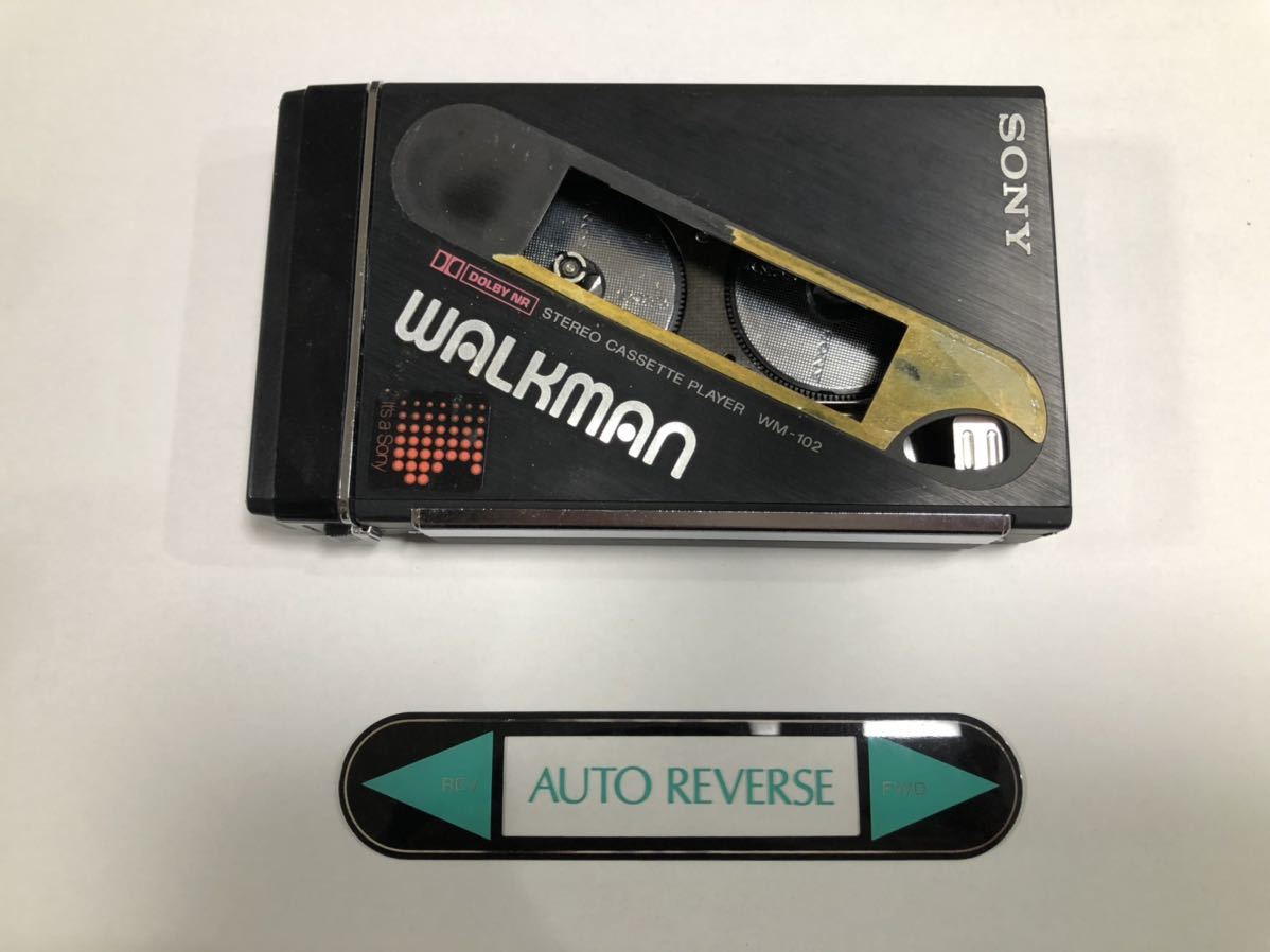 SONY ソニー カセットプレーヤー WM-102 WALKMAN 電池ボックス・ケース