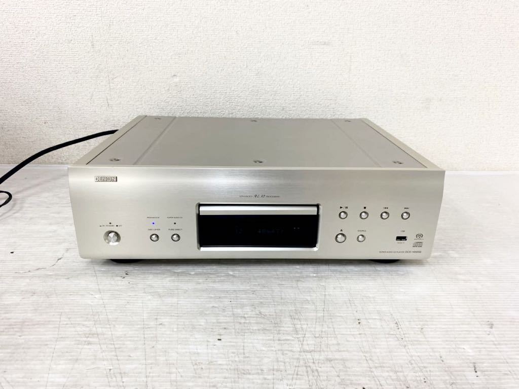 R021510 DENON DCD-1650SE SACDプレーヤー 通電OK 音出し確認済み 本体
